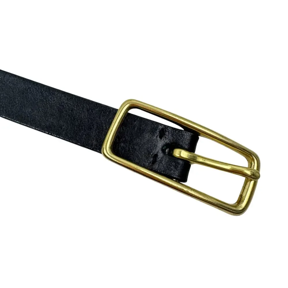Coach Black Leather Belt